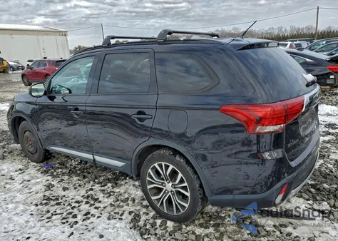2016 Mitsubishi Outlander Se из США, поврежденный, VIN JA4AZ3A36GZ036134